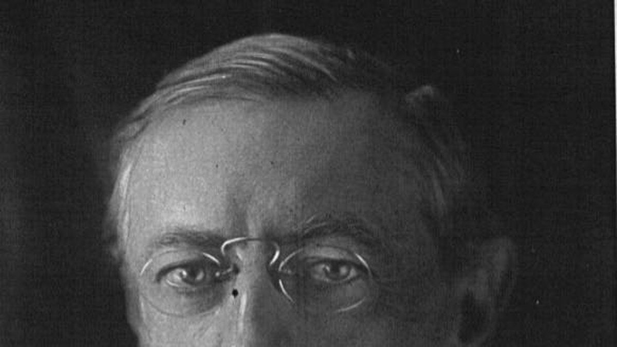 Woodrow Wilson. President mellan 1913-1921.